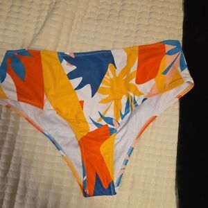 Beachsissi Colorful High-Waisted Bikini Bottom